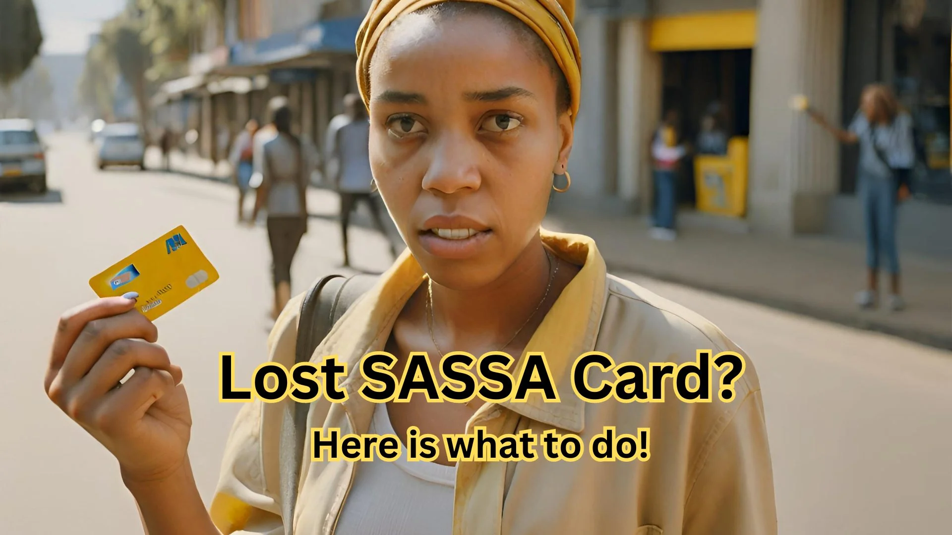 Lost SASSA Card Here is what to do!
