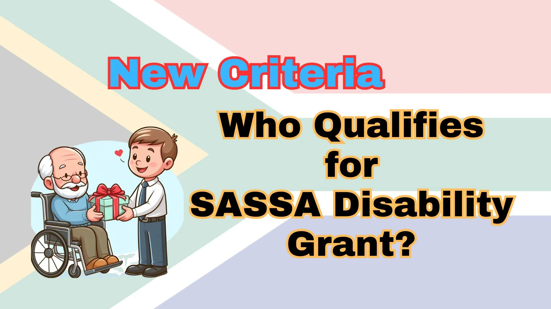 Who Qualifies for SASSA Disability Grant
